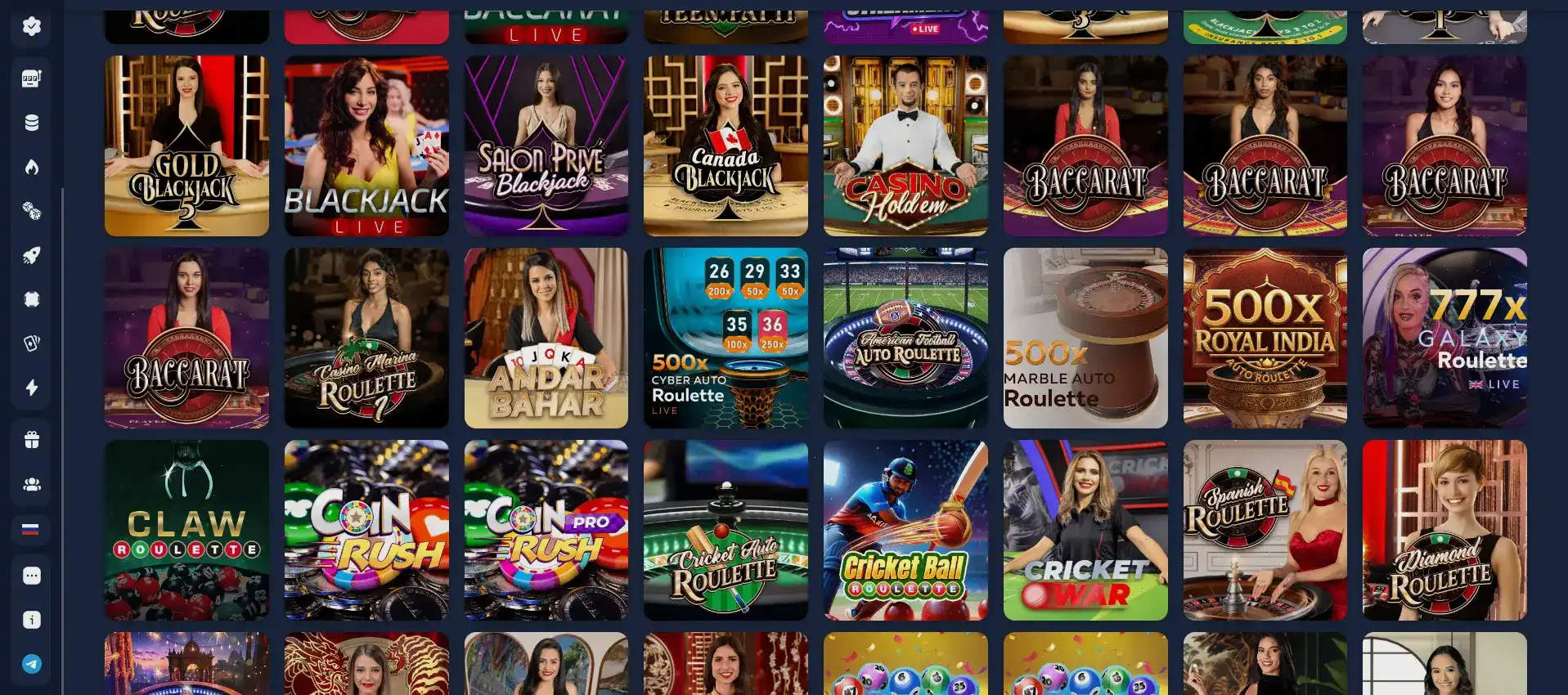 Интерфейс Pharaon casino на планшете и смартфоне